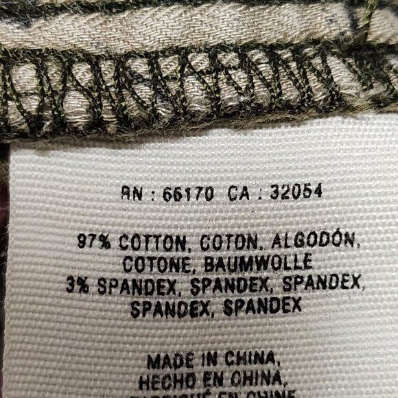 Pilcro & The Letterpress Cotton Stretch Mid Rise Skinny Moto Pants - Picture 9 of 9